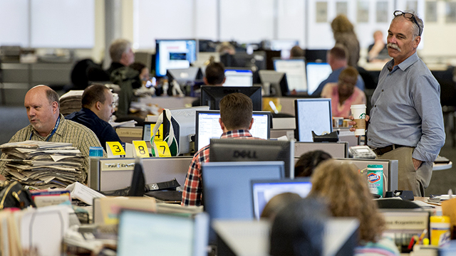 Newsroom employees are less diverse than U.S. workers ...