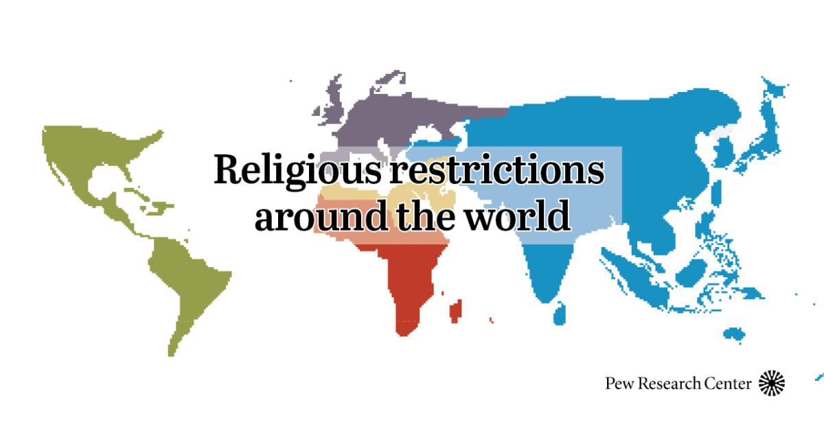 Religious restrictions around the world Pew Research Center