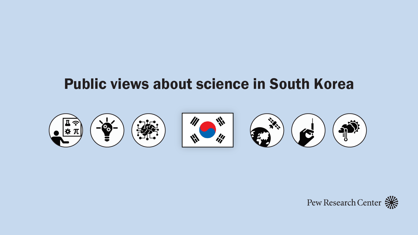 Public Views About Science in South Korea Pew Research Center