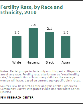 Mennonite Birth Rates Explaining Why Minority Births Now Outnumber White Births | Pew ...