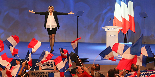 Nearly half of French people think far-right politician Le Pen has