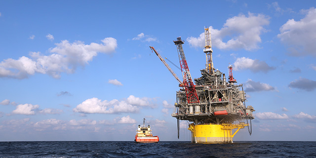 Shell's Perdido offshore drilling and production platform in the Gulf of Mexico southwest of Houston. (Gary Tramontina/Corbis via Getty Images)