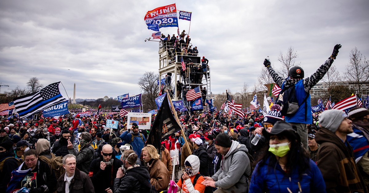 The Jan. 6 Capitol riot: A look back at Americans' reactions | Pew Research  Center