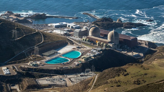 Diablo Canyon, the only operational nuclear power plant left in California, is seeking to extend operations past its scheduled decommissioning in 2025. (George Rose/Getty Images)