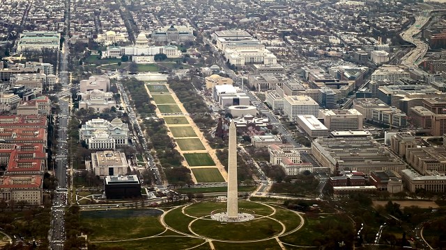 A view of the National Mall in Washington. (Getty Images)