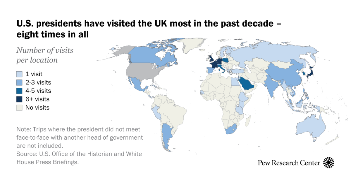 What international trips has Biden made? 5 facts about presidential travel