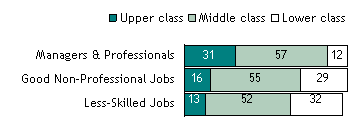 Occupation, by Social Class