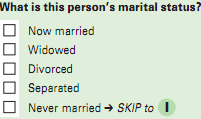 MaritalStatusQuestion