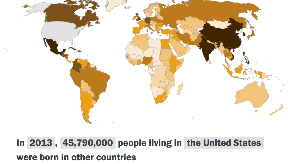 Immigration Around The World World Migration Report 2022: Selected