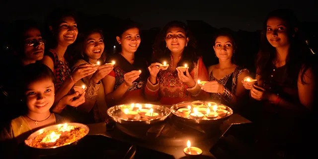 Hindus Celebrate Diwali Festival