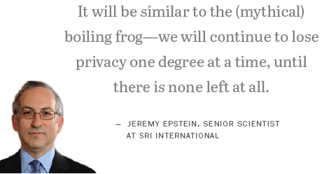 Jeremy Epstein on internet privacy