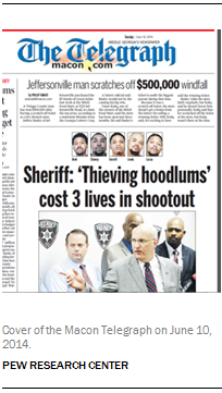Cover of the Macon Telegraph on June 10, 2014.