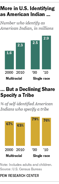 More in U.S. Identifying as American Indian