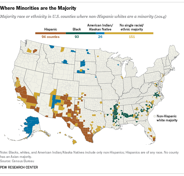 majority-minority counties