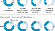 Fewer Than Half of Catholics Say Homosexual Behavior, Remarriage Without Annulment, Cohabitation, Contraception Are Sins