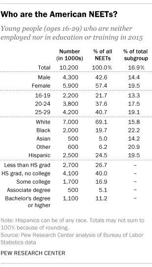Who are the American NEETs?