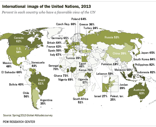 International image of the United Nations, 2013