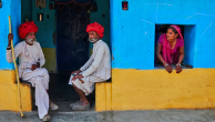 India, Rajasthan, Rabari village