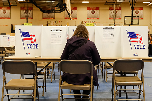 New Hampshire Residents Go To The Polls In Presidential Primary