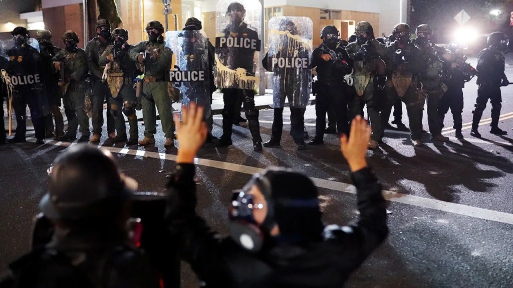 Americans have heard more about clashes between police and protesters than other recent news stories
