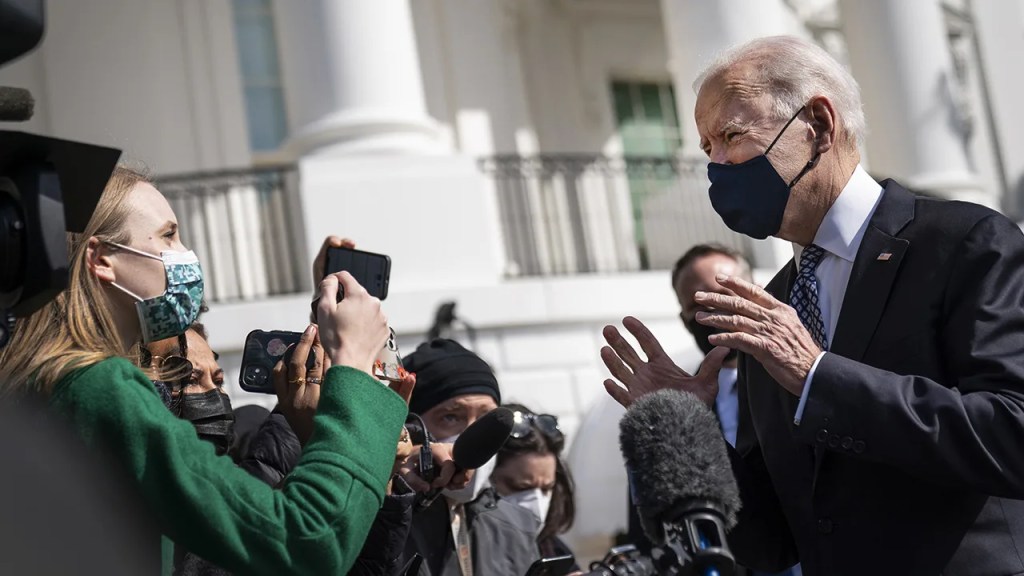 COVID-19 was pervasive in the media’s early coverage of the Biden administration
