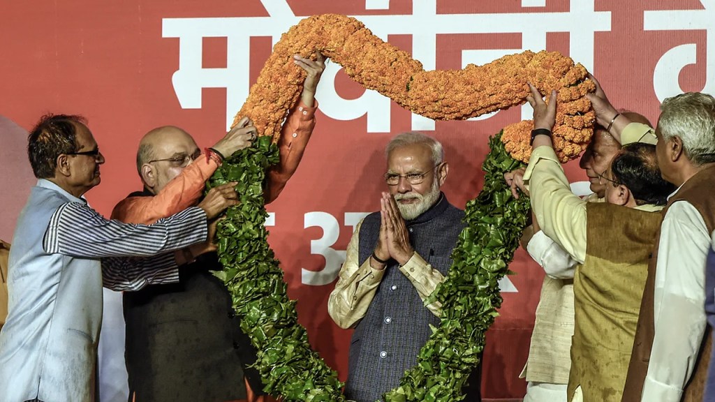 In India, Hindu support for Modi’s party varies by region and is tied to beliefs about diet and language
