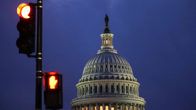 A view of the U.S. Capitol on Jan. 19, 2022, in Washington, D.C.