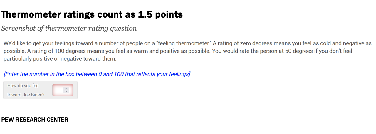 Thermometer ratings count as 1.5 points