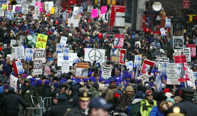 US-PEACE RALLY-CROWD