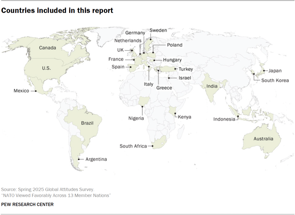 Countries included in this report