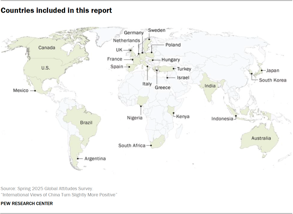 Countries included in this report