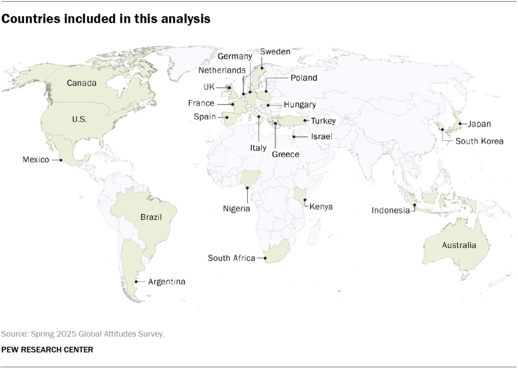 Countries included in this analysis