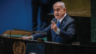 Israeli Prime Minister Benjamin Netanyahu speaks at the General Debate of the 79th United Nations General Assembly in 2024. (Michael Kappeler/dpa via Getty Images)