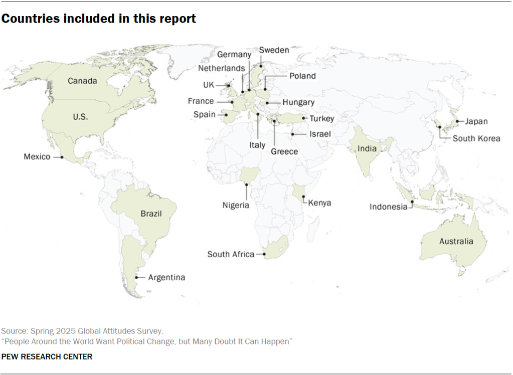 Countries included in this report