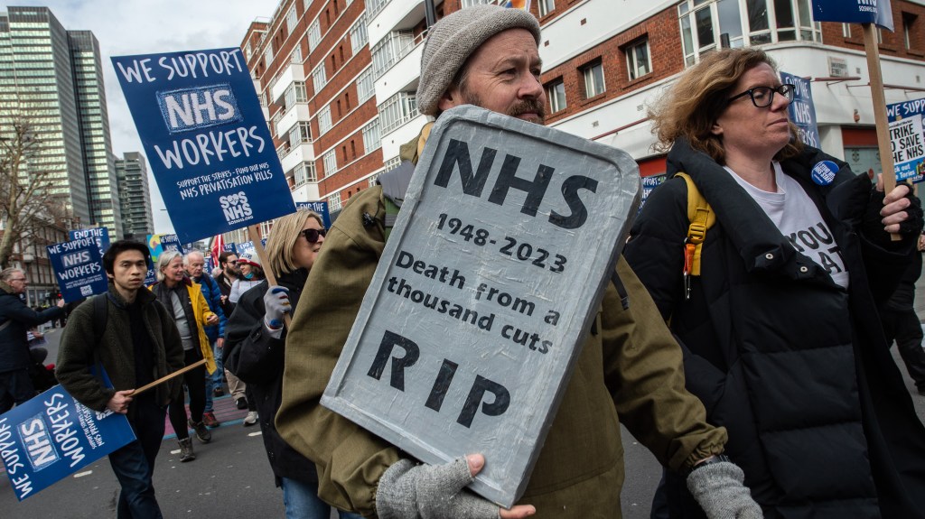 SOS NHS Coalition Demo