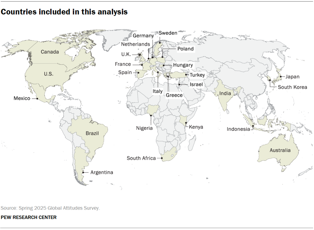 Countries included in this analysis
