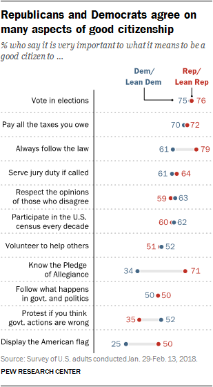 9. The Responsibilities Of Citizenship | Pew Research Center