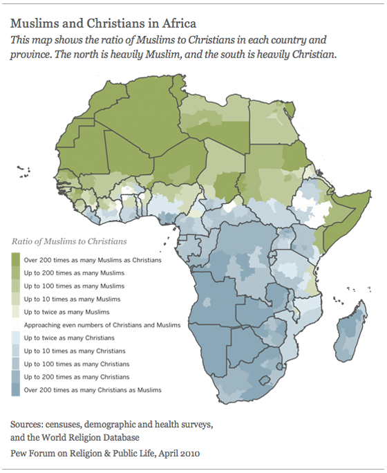 Muslims and Christians in Africa