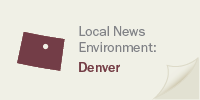 Local news environment: Denver