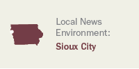 Local news environment: Sioux City